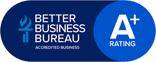 BBB Accredited Business, A+ rating