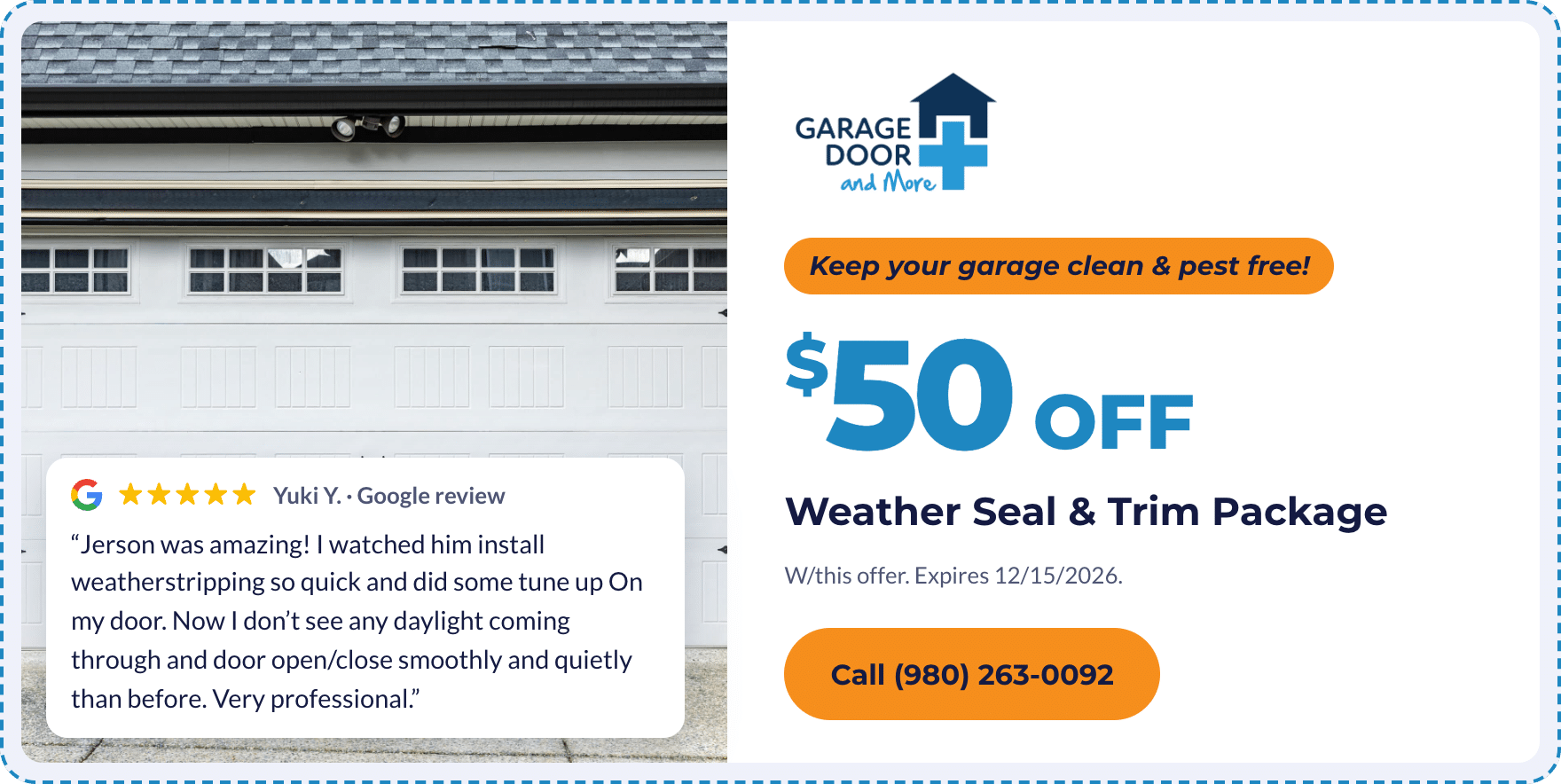 gdm coupon weather seal 50